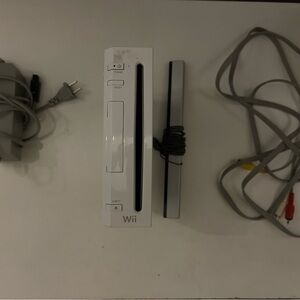 White Wii Console with Accessories
